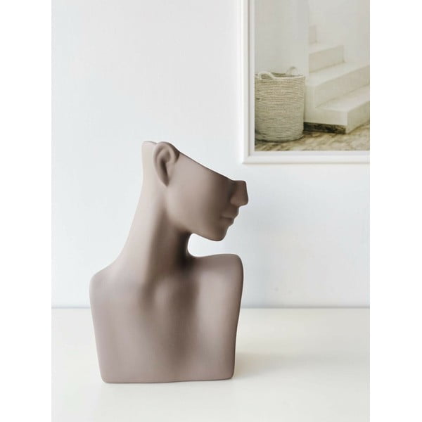 Hnědošedá keramická socha Rulina Arcturus-image-1