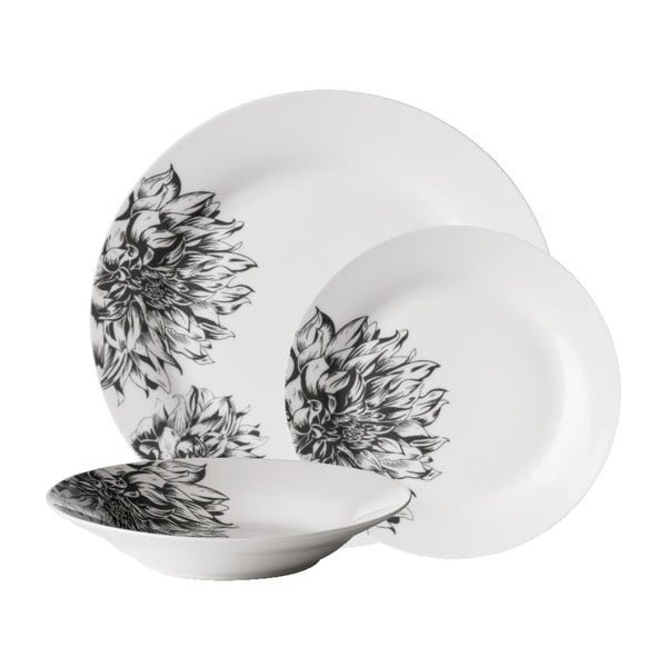 Porcelánová jídelní sada 12 ks Avie – Premier Housewares