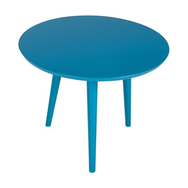 Modrý příruční stolek Durbas Style Tweet