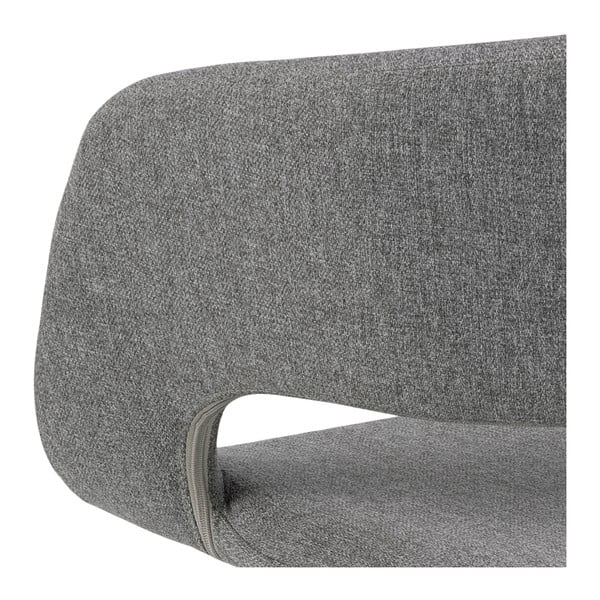 Šedá otočná jídelní židle Actona Grace-image-1