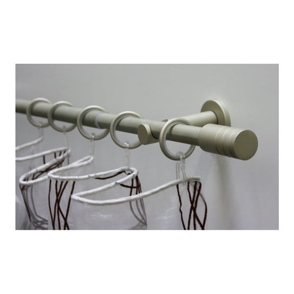 Kroužky na záclony s vložkou a háčkem v sadě 10 ks Elba - Gardinia-image-1