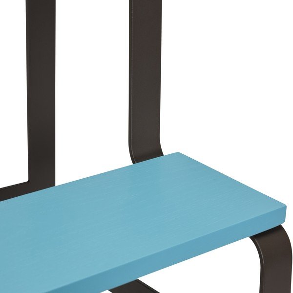 Černý/modrý stupínek z dubového dřeva Step – Hübsch-image-4