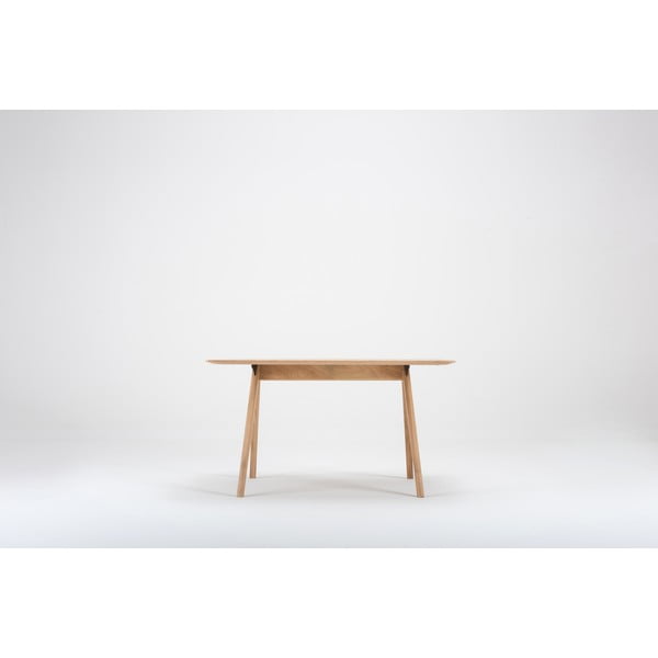 Jídelní stůl z dubového dřeva Gazzda Ava, 140 x 90 cm-image-3