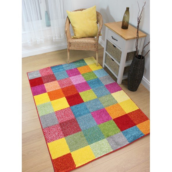 Koberec Flair Rugs Brights Grid, 160 x 230 cm-image-1