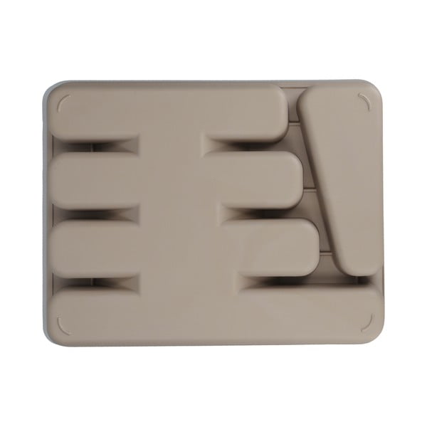 Béžový bambusový organizér na příbory Kitchen Craft Natural Elements-image-2