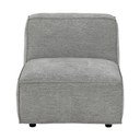 Světle šedý středový modul pohovky Bonami Selection Fairfield