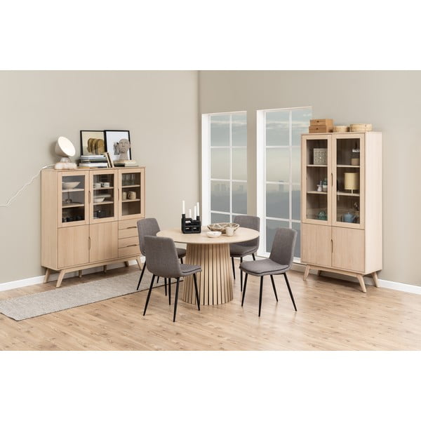 Šedá jídelní židle Becca – Actona-image-2