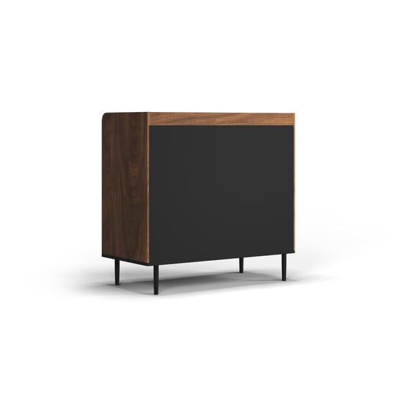 Nízká komoda v dekoru ořechu 90x90 cm Ely - Cosmopolitan Design-image-3