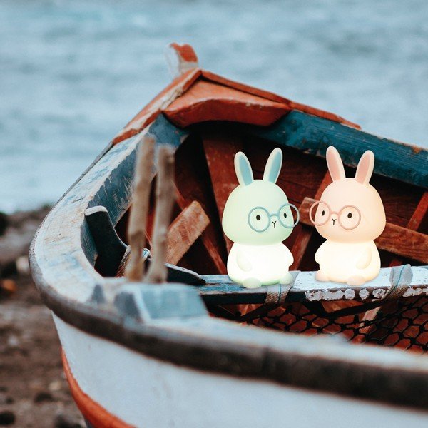 Světle modré dětské noční světlo Felix – Fischer & Honsel-image-3