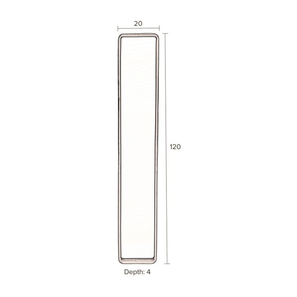 Zrcadlo Dutchbone Blackbeam-image-1