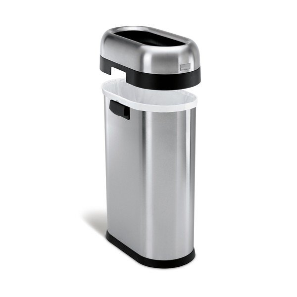 Odpadkový koš z nerezové oceli 50 l - simplehuman-image-4