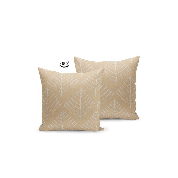 Polštář s výplní Kate Louise Yellow Christmas, 43 x 43 cm-image-1