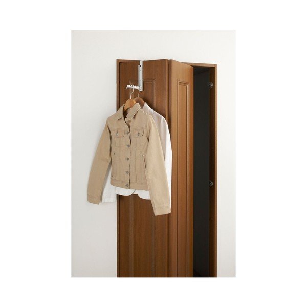 Bílý výklopný háček na dveře YAMAZAKI Mito-image-3