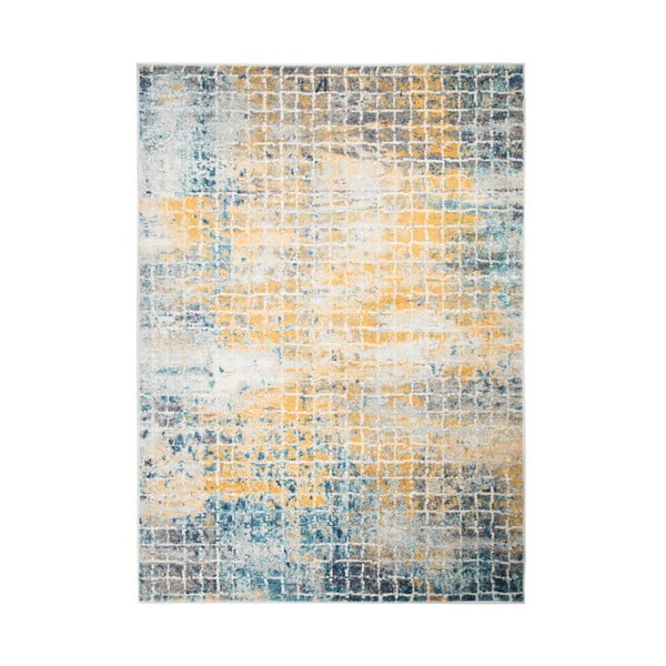 Modro-žlutý koberec Flair Rugs Urban, 100 x 150 cm