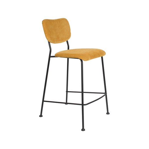 Okrově žluté barové židle v sadě 2 ks 92 cm Benson – Zuiver