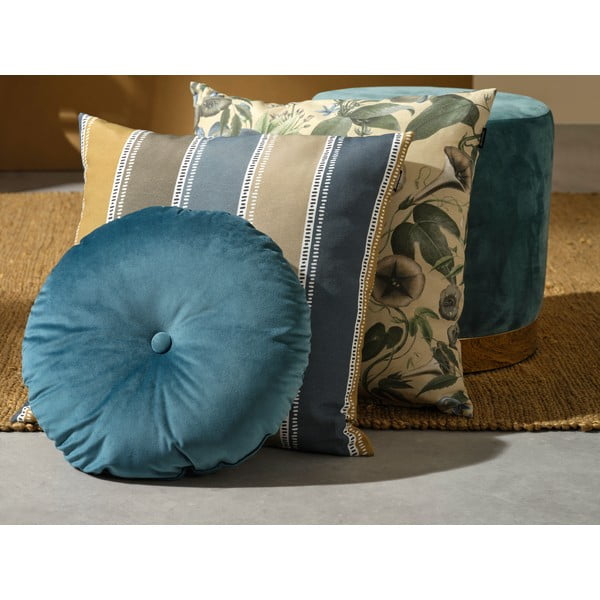 Modrý venkovní polštář Hartman Jolie, ø 40 cm-image-2