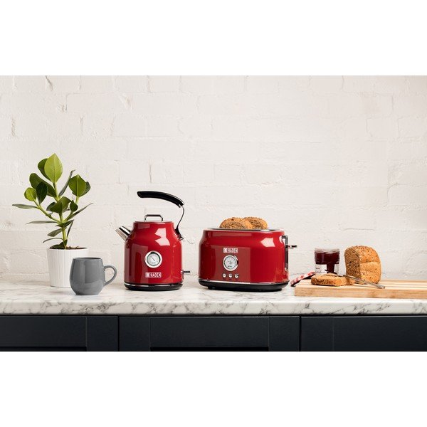 Červená rychlovarná konvice 1,7 l Dorset Putty – Haden-image-1