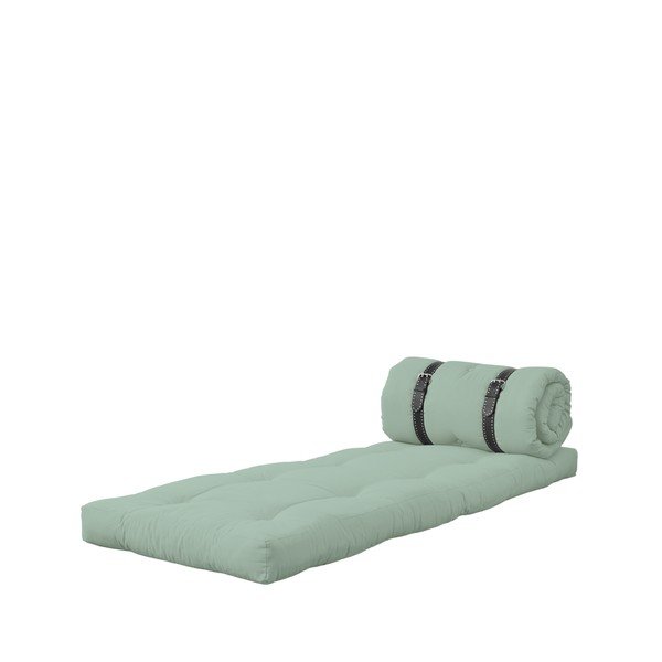 Variabilní křeslo s bíle prošívanými koženými pásky Karup Buckle Up Peppermint-image-2