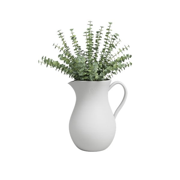 Bílá keramická ručně vyrobená váza (výška 30 cm) Harmonia – Artevasi-image-2