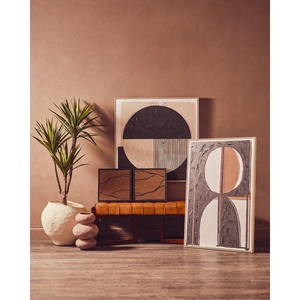 Obraz s rámem/na plátně 103x103 cm Astratto – Premier Housewares-image-3