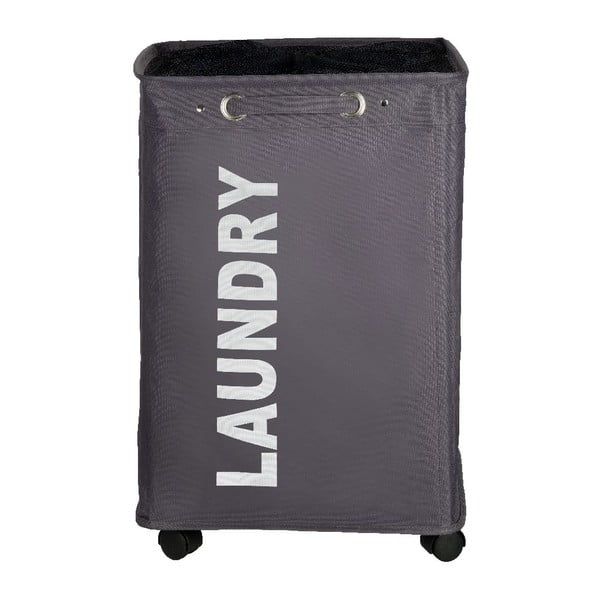 Šedý koš na prádlo Wenko Quadro, 79,2 l-image-3