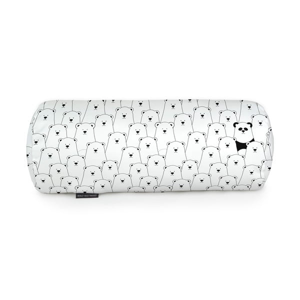 Polštář Little Nice Things Little Panda, 50 x 20 cm