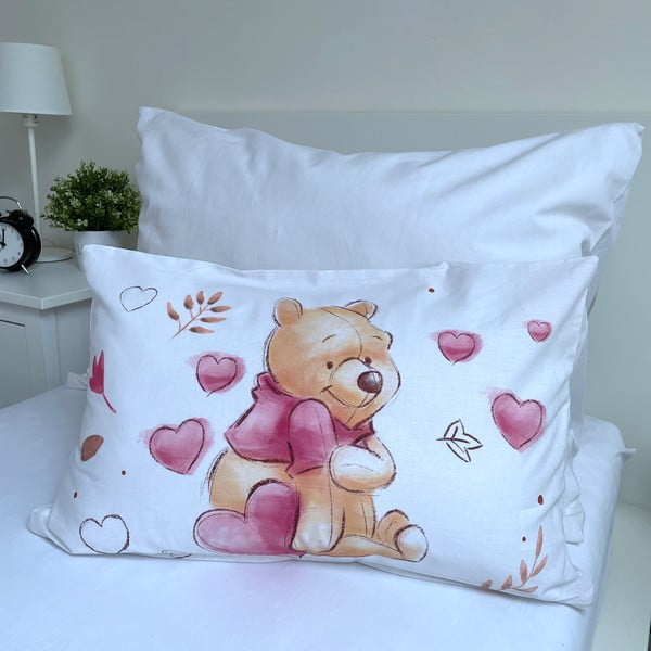 Bavlněné dětské povlečení do postýlky 100x135 cm Winnie the Pooh – Jerry Fabrics-image-4