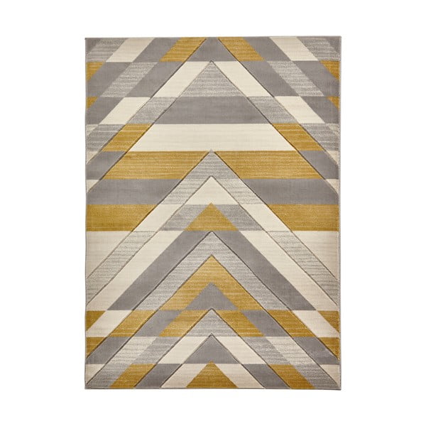 Žlutobéžový koberec Think Rugs Pembroke, 80 x 150 cm
