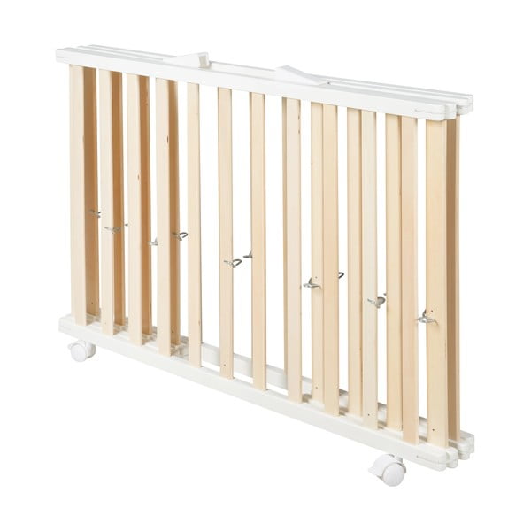 Dětská ohrádka v bílo-přírodní barvě 100x75 cm – Roba-image-2