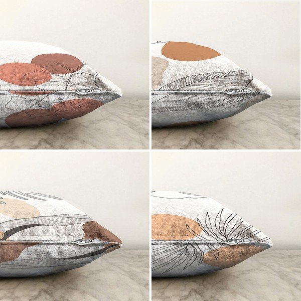 Sada 4 povlaků na polštáře Minimalist Cushion Covers Uma, 55 x 55 cm-image-1