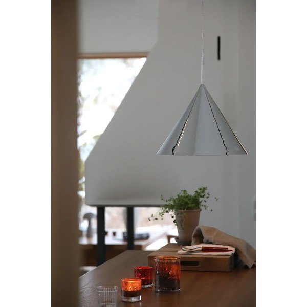 Kovové závěsné svítidlo ve stříbrné barvě s kovovým stínidlem ø 37,5 cm Tip – Markslöjd-image-3