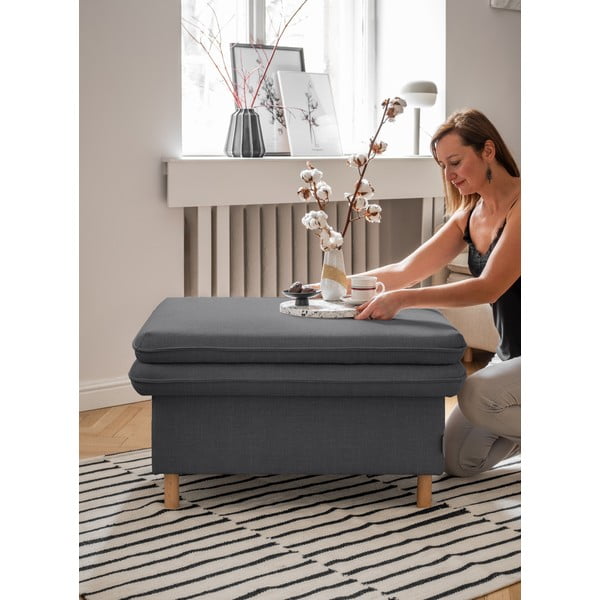 Tmavě šedá podnožka Simon – Miuform-image-1