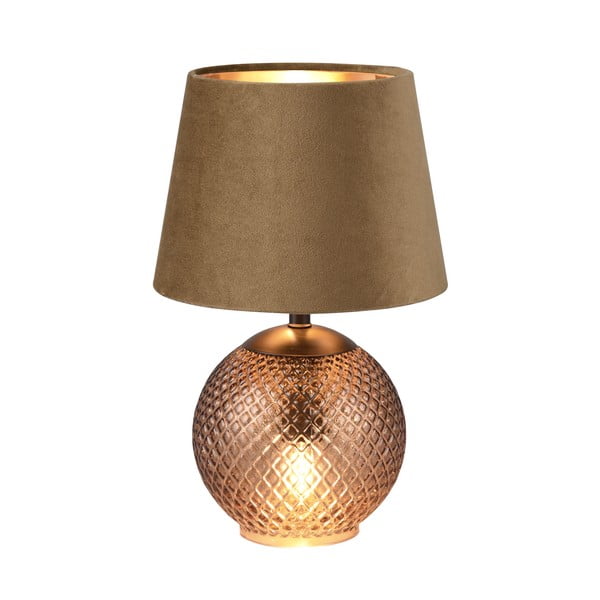 Stolní lampa v bronzové barvě (výška 29 cm) Jonna – Trio-image-1