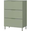 Zelená matná skříňka 68x98x40 cm Savoca – Germania