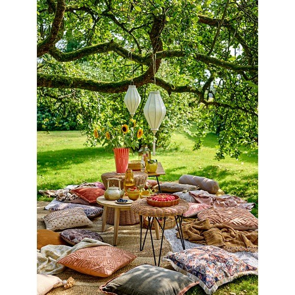 Textilní závěsná dekorace Pomp – Bloomingville-image-1