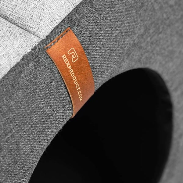 Světle šedá boudička pro psa 43x43 cm Up and Down L – Rexproduct-image-1