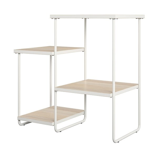 Konzolový stolek s deskou v dekoru jasanového dřeva v bílo-přírodní barvě 35x67 cm Dante – Støraa-image-4