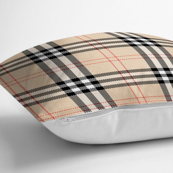 Béžový dekorativní povlak na polštář Minimalist Cushion Covers Flannel, 45 x 45 cm-image-1
