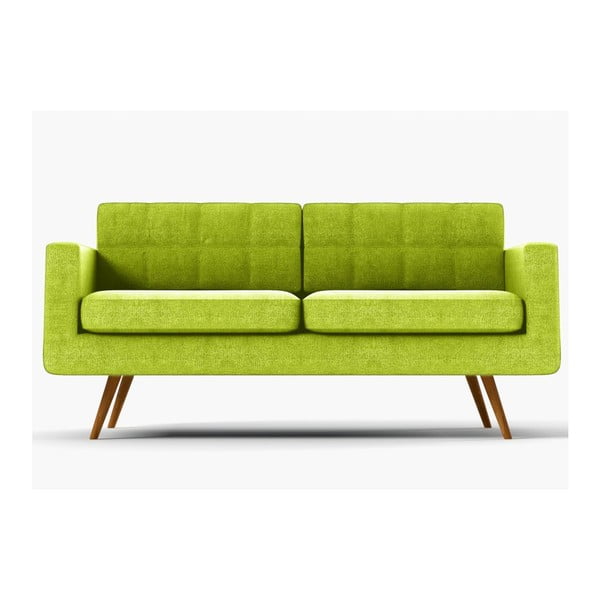 Sofa New York pro tři, zelené