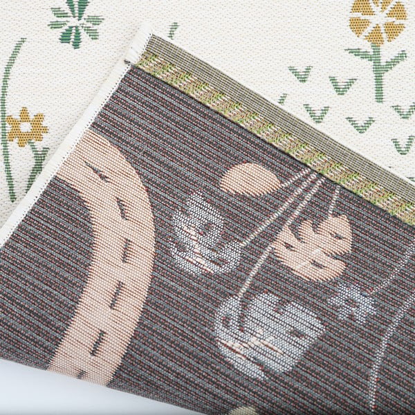 Krémový dětský hrací koberec 123x180 cm Garden Life – Nattiot-image-4