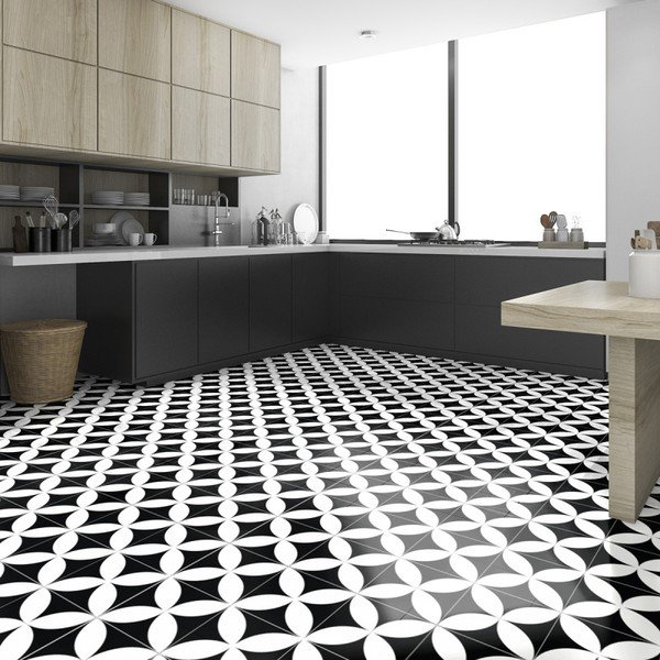 Samolepka na podlahu Ambiance Floor Sticker Tiles Adelmo, 100 x 60 cm-image-1