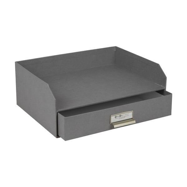 Kartonový organizér na dokumenty se zásuvkou Walter – Bigso Box of Sweden-image-3