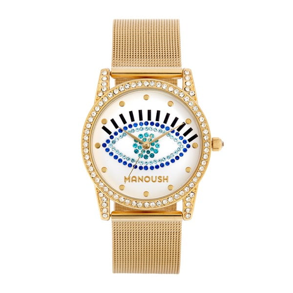 Dámské hodinky zlaté barvy Manoush Envy