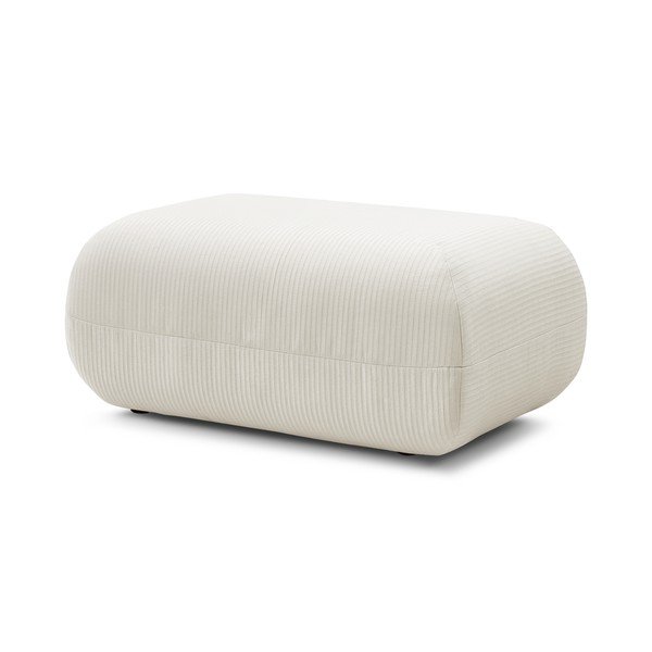 Bílá manšestrová podnožka Lecomte – Bobochic Paris-image-3