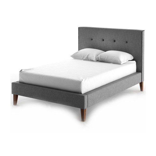 Postel Ariel Grey/Black, 160x200 cm