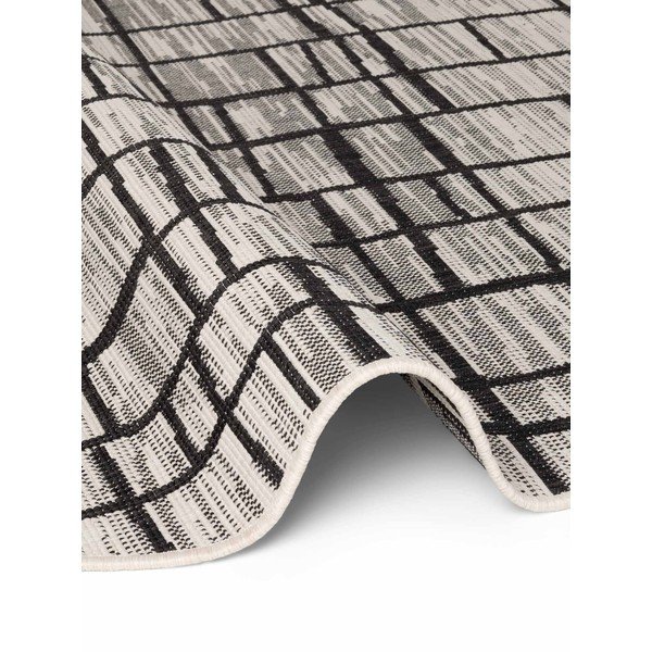 Černý/krémový kulatý vnitřní a venkovní koberec ø 200 cm Haringey Crouch – Ted Baker-image-4