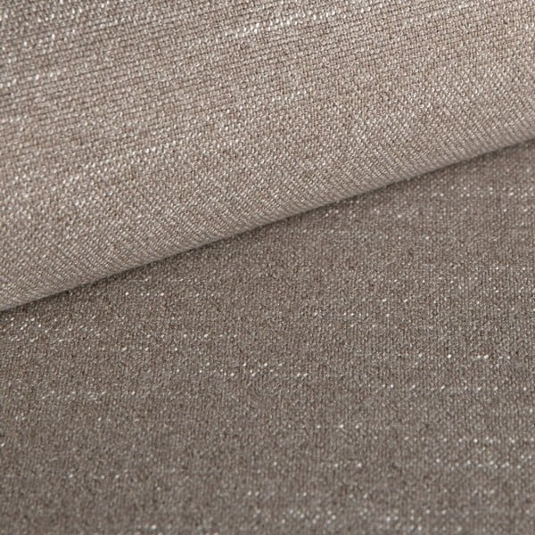 Šedobéžová čalouněná dvoulůžková postel s úložným prostorem 140x200 cm Draco – Maison de Rêve-image-1