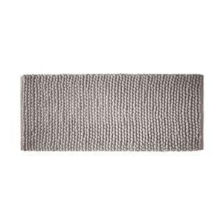 Šedá koupelnová předložka 50x120 cm Aspen Bobble – Bianca