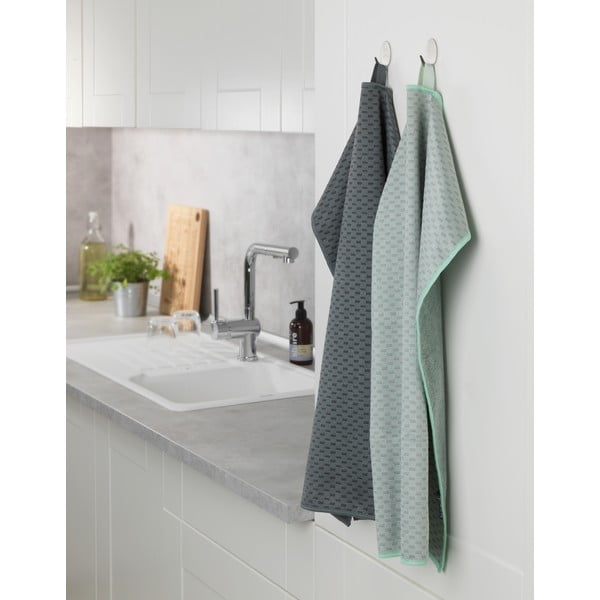 Utěrky z mikrovlákna v sadě 2 ks 40x60 cm Miko – Wenko-image-1