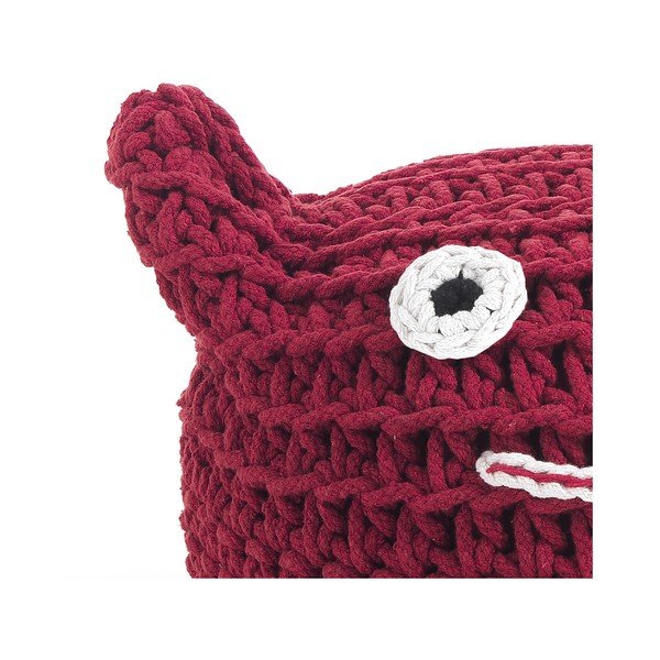 Dětský červený puf Tomasucci Cat-image-1
